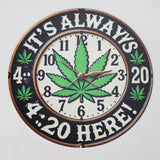 TRIM QUEEN | 420 VINTAGE ROUND SIGNS