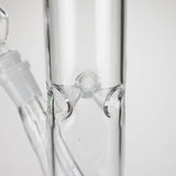 12" Clear Straight Tube Bong Glass Bong Bongzie Smokes
