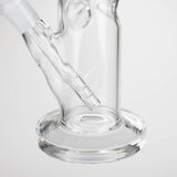12" Clear Straight Tube Bong Glass Bong Bongzie Smokes
