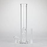 12" Clear Straight Tube Bong Glass Bong Bongzie Smokes