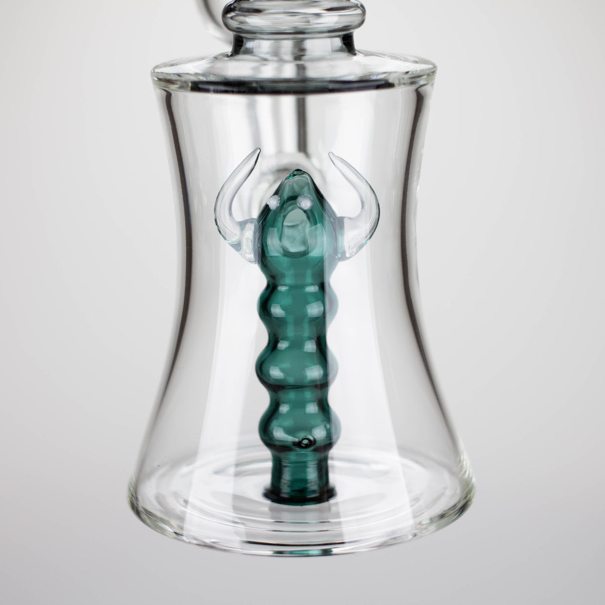 8" Assorted color tube glass bong with caterpilar diffuser Glass Bong Bongzie Smokes