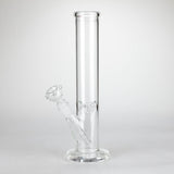 12" Clear Straight Tube Bong Glass Bong Bongzie Smokes