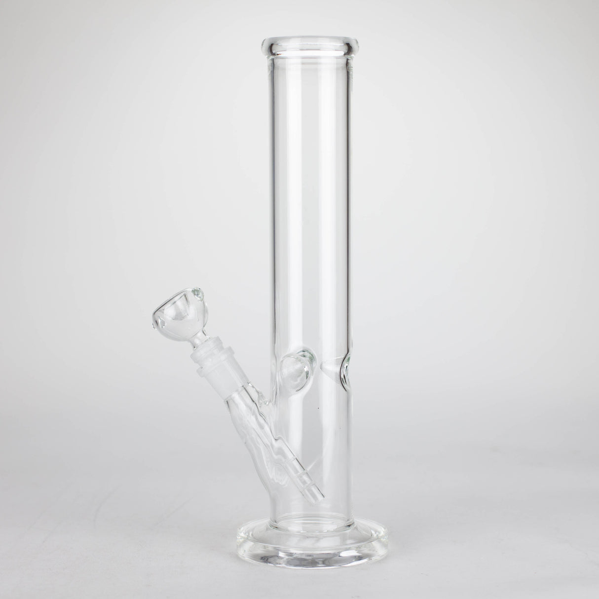 12" Clear Straight Tube Bong Glass Bong Bongzie Smokes