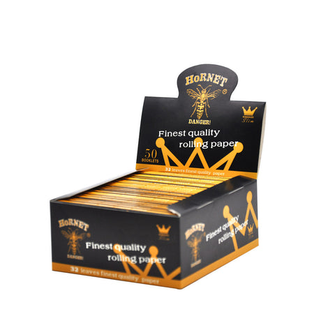 Hornet |Black Natural Gum King Size Rolling Paper_0