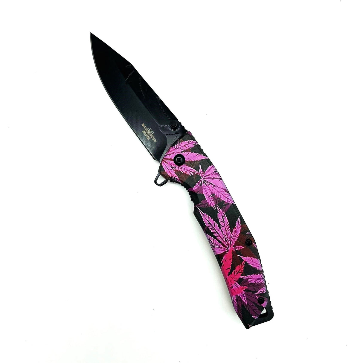 Foldable Pocket Knife [ BW-0571 ] Folding Knife NIBO Distribution PINK