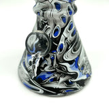 6" Multicolor Mini soft glass water bong Assorted Designs [PIP411] Glass Bong NIBO Distribution