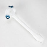 Shine Glassworks | Frit Pipe with coloured Accents - Made in Canada