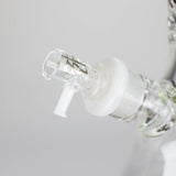 Tech Tubes | 12" 9mm Beaker Glass Bong Glass Bong Maq Distributors