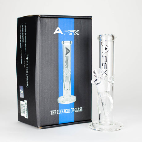 Apex | 9" Value Straight Glass Bong Glass Bong Maq Distributors