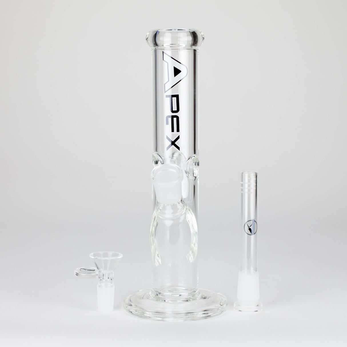 Apex | 9" Value Straight Glass Bong Glass Bong Maq Distributors