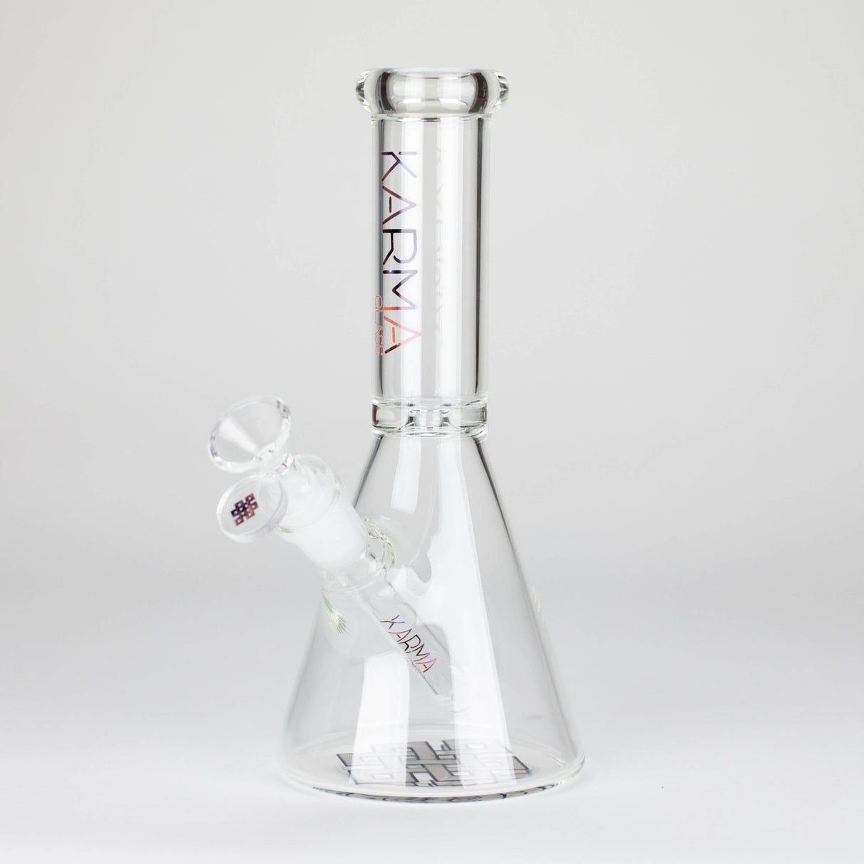 Karma | 9" Skinny Beaker Glass Bong Glass Bong Maq Distributors