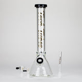 Tech Tubes | 16" 9mm Beaker Glass Bong Glass Bong Maq Distributors