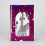 Karma | 7" Sandblasted Beaker Glass Dab Rig Glass Rig Maq Distributors