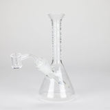 Karma | 7" Sandblasted Beaker Glass Dab Rig Glass Rig Maq Distributors