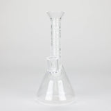 Karma | 7" Sandblasted Beaker Glass Dab Rig Glass Rig Maq Distributors