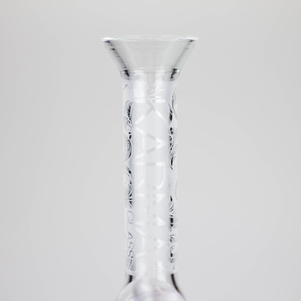 Karma | 7" Sandblasted Beaker Glass Dab Rig Glass Rig Maq Distributors