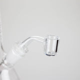 Karma | 7" Sandblasted Beaker Glass Dab Rig Glass Rig Maq Distributors