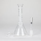 Karma | 7" Sandblasted Beaker Glass Dab Rig Glass Rig Maq Distributors