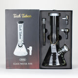 Tech Tubes | 12" 9mm Beaker Glass Bong Glass Bong Maq Distributors