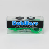 Dabware | Silicone Pipe Platinum Diamond (Green)