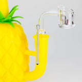 Dabware | Silicone Rig Platinum Pineapple Rig (Yellow)