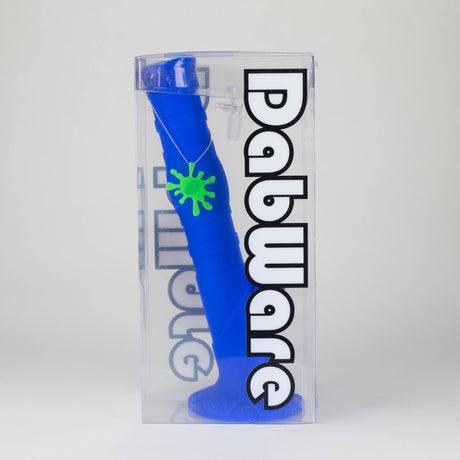 Dabware | Silicone Bong Platinum 14" Straight Shooter