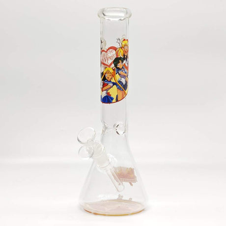 12"  44mm Tube 4mm Cartoon Design Beaker Bong_1