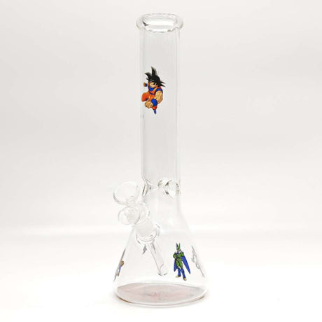 12"  44mm Tube 4mm Cartoon Design Beaker Bong_3