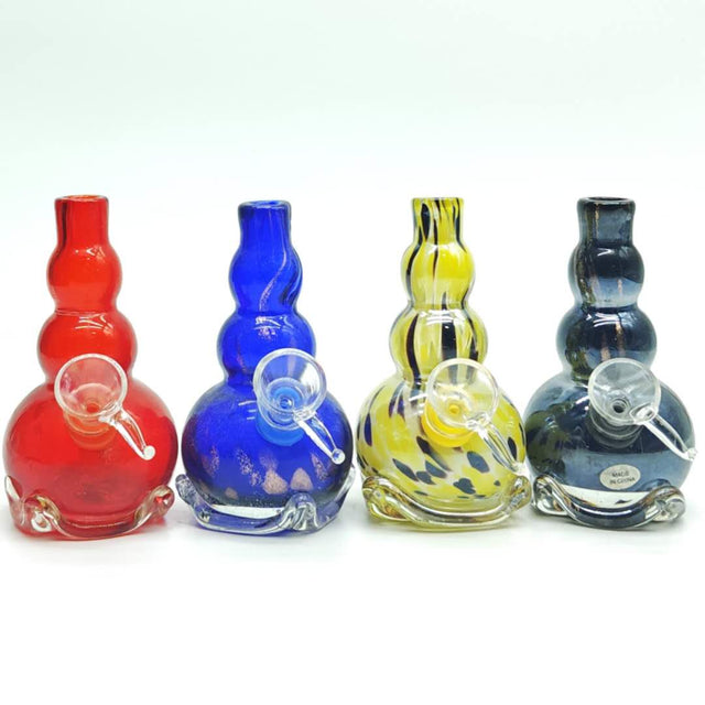5 " Soft Glass Assorted Colors Glass Bong Super Supplys Inc