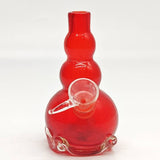 5 " Soft Glass Assorted Colors Glass Bong Super Supplys Inc Red