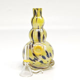 5 " Soft Glass Assorted Colors Glass Bong Super Supplys Inc Yellow