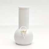 6 " Soft Glass Assorted Colors Glass Bong Super Supplys Inc White