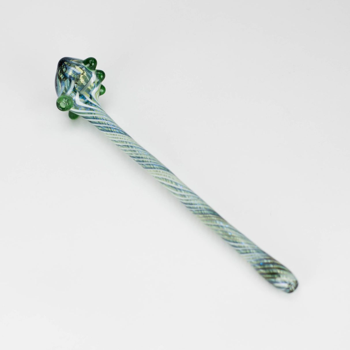 Shine Glassworks | Footlong Dichro Vackstack Hash Pipe - Made in Canada