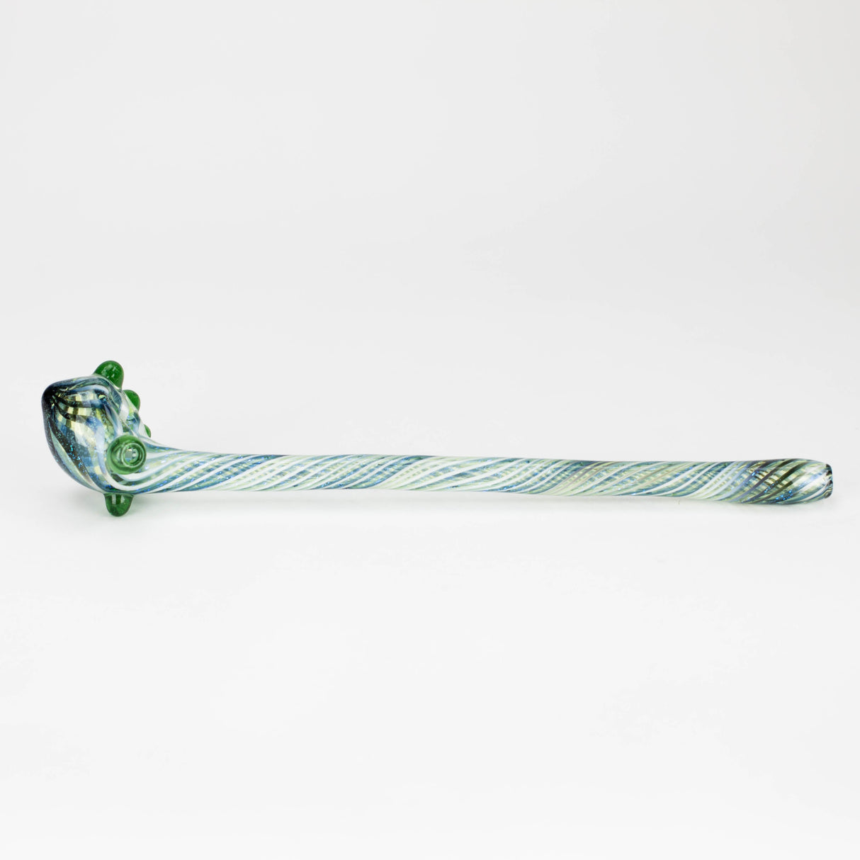 Shine Glassworks | Footlong Dichro Vackstack Hash Pipe - Made in Canada