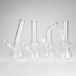 7" Clear Water pipe-Design Assorted Glass Bong NIBO Distribution