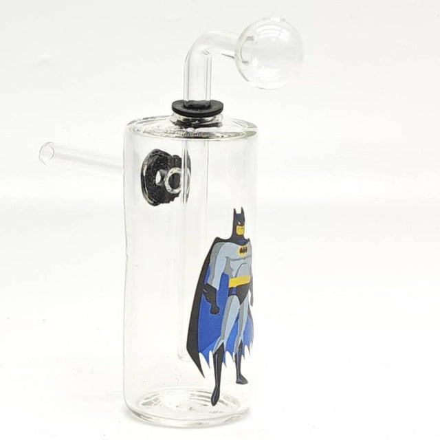 4-1/2 " Oil Burner Water Pipe-Assorted Stick Glass Rig Super Supplys Inc