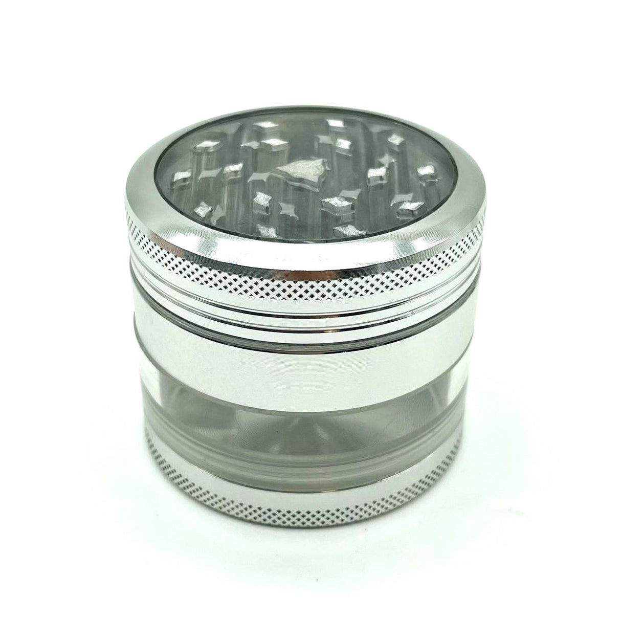 Seethrough Aluminum 53mm Grinder 4 Part-Assorted Color [GRI128] Regular Grinder NIBO Distribution