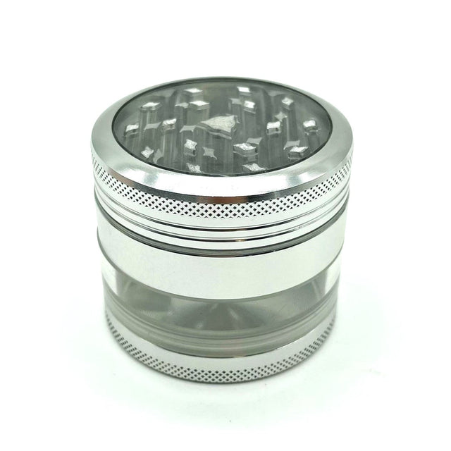 Seethrough Aluminum 53mm Grinder 4 Part-Assorted Color [GRI128] Regular Grinder NIBO Distribution