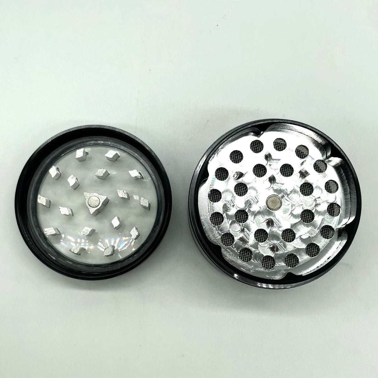 Seethrough Aluminum 53mm Grinder 4 Part-Assorted Color [GRI128] Regular Grinder NIBO Distribution