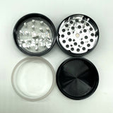 Seethrough Aluminum 53mm Grinder 4 Part-Assorted Color [GRI128] Regular Grinder NIBO Distribution