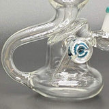 8" Recycler Water Bong-Assorted Color Glass Bong Super Supplys Inc