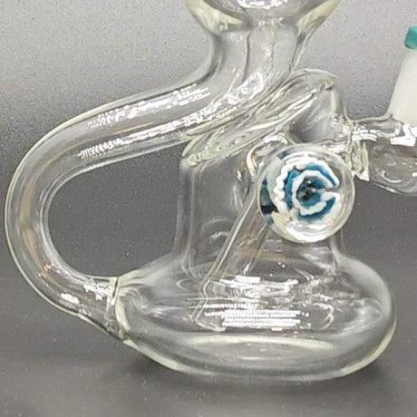 8" Recycler Water Bong-Assorted Color Glass Bong Super Supplys Inc