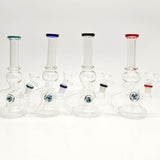 8" Recycler Water Bong-Assorted Color Glass Bong Super Supplys Inc