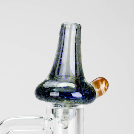 Shine Glassworks | Dichro Directional Carb Cap - Made in Canada Cap · Dabber · Insert · Clip · Nail Smoking Cat Distribution Purple