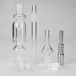 6" 14mm Nectar Collector Set + Dish Nectar Collector PINNACLE DISTRIBUTORS INC.