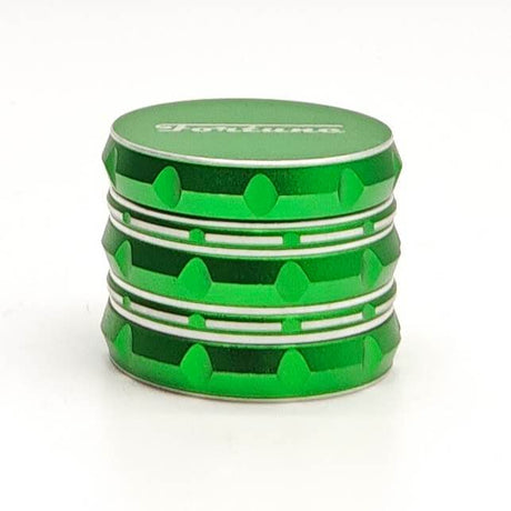 Fortune | 63.5mm x49mm Aluminum 4 Parts Grinder-Assorted Color Regular Grinder Fortune Green