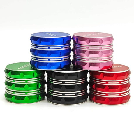 Fortune | 63.5mm x49mm Aluminum 4 Parts Grinder-Assorted Color Regular Grinder Fortune