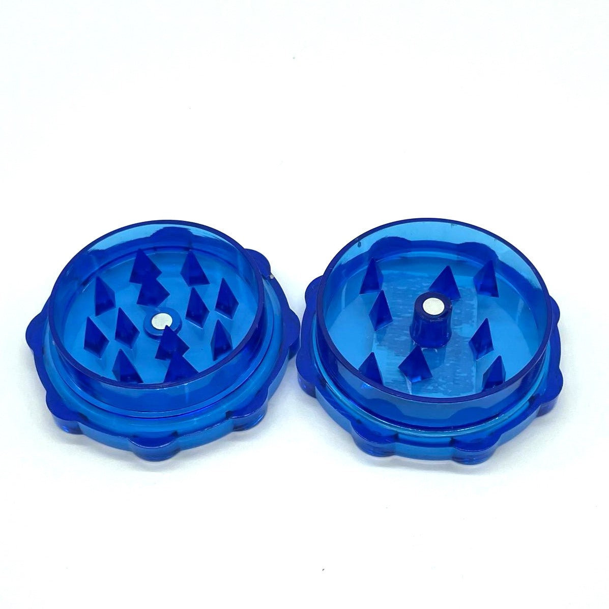 54mm Plastic Grinder Assorted Color Box of 12 [GRI419] Display Pack NIBO Distribution