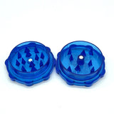 54mm Plastic Grinder Assorted Color Box of 12 [GRI419] Display Pack NIBO Distribution