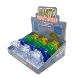54mm Plastic Grinder Assorted Color Box of 12 [GRI419] Display Pack NIBO Distribution